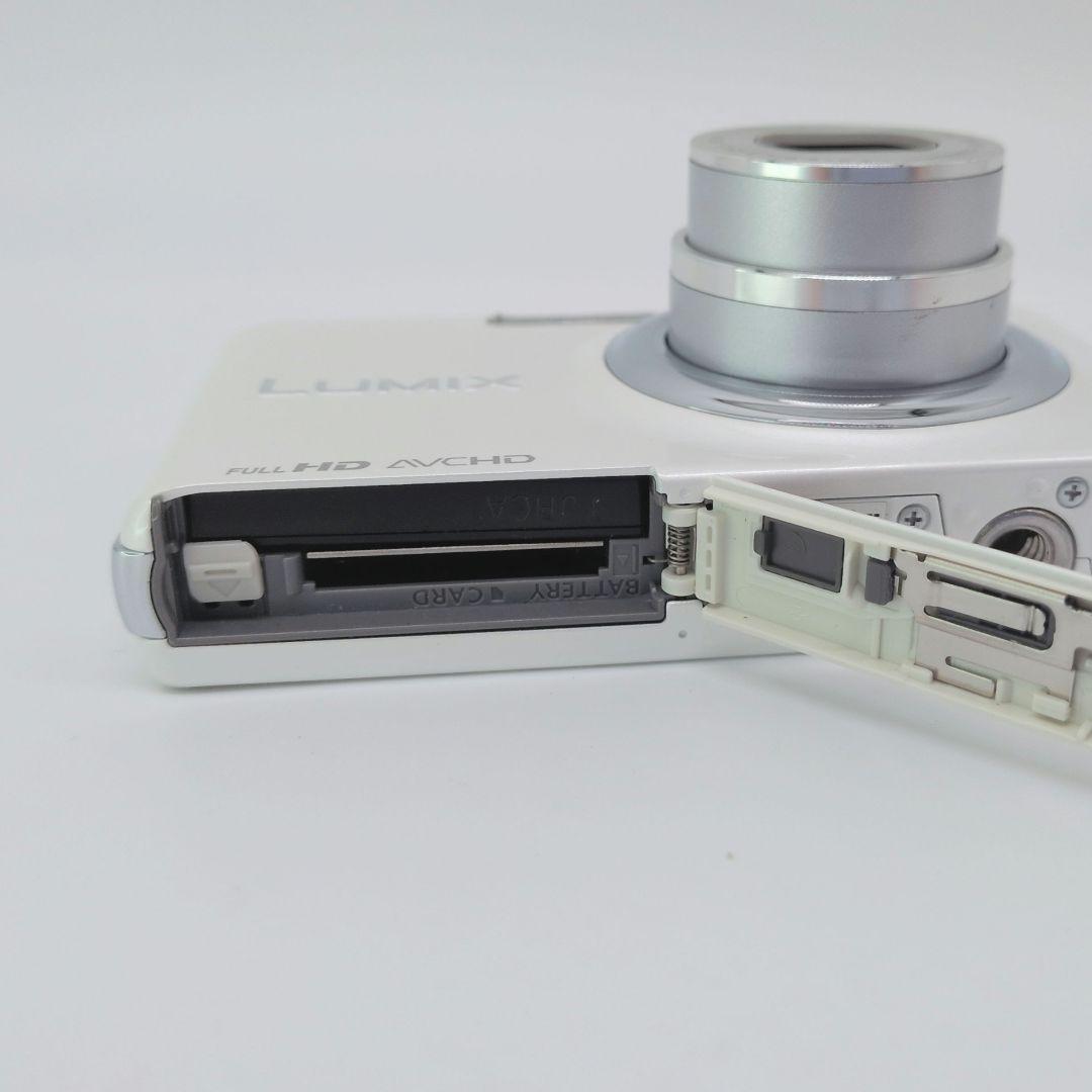 Panasonic LUMIX DMC-FX77 ホワイト コンデジ 動作品