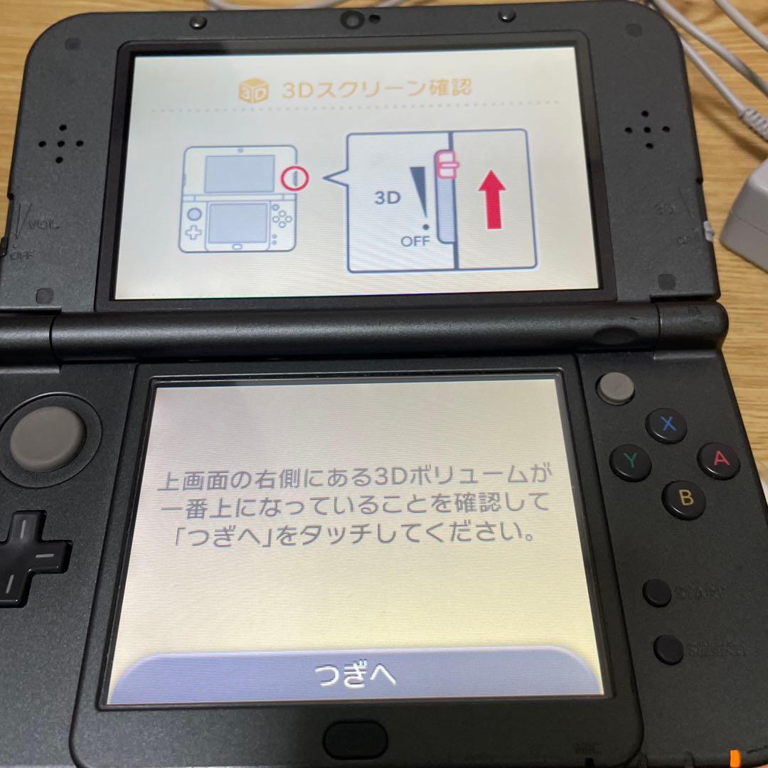 New 3DS LL ブラック 本体 ACアダプター付き