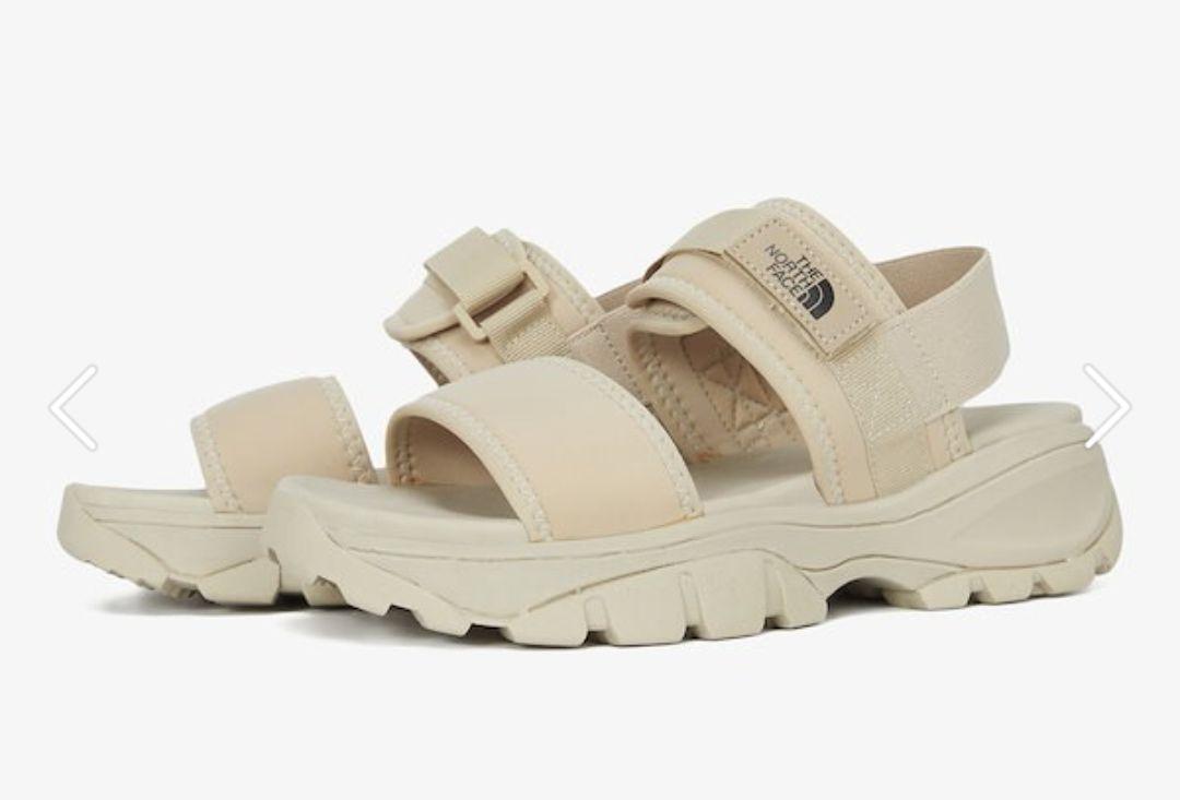 THE NORTH FACE HEKAUX SANDAL 23.0cm ベージュ