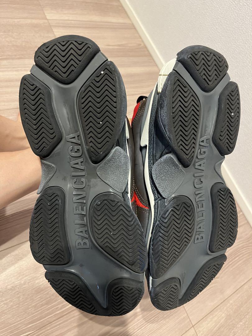 BALENCIAGA スニーカー レッド ブラック 41