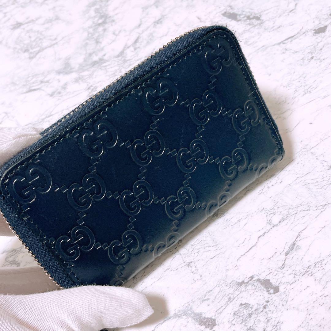 GUCCI グッチ レザー コインケース GGパターン MEDICALDB_JP