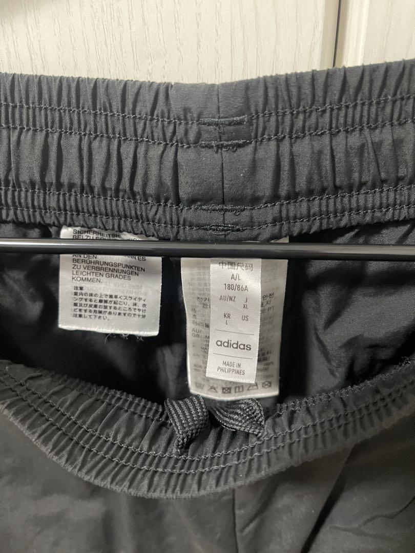 adidas ブラック ウィンドブレーカー 上下セット
