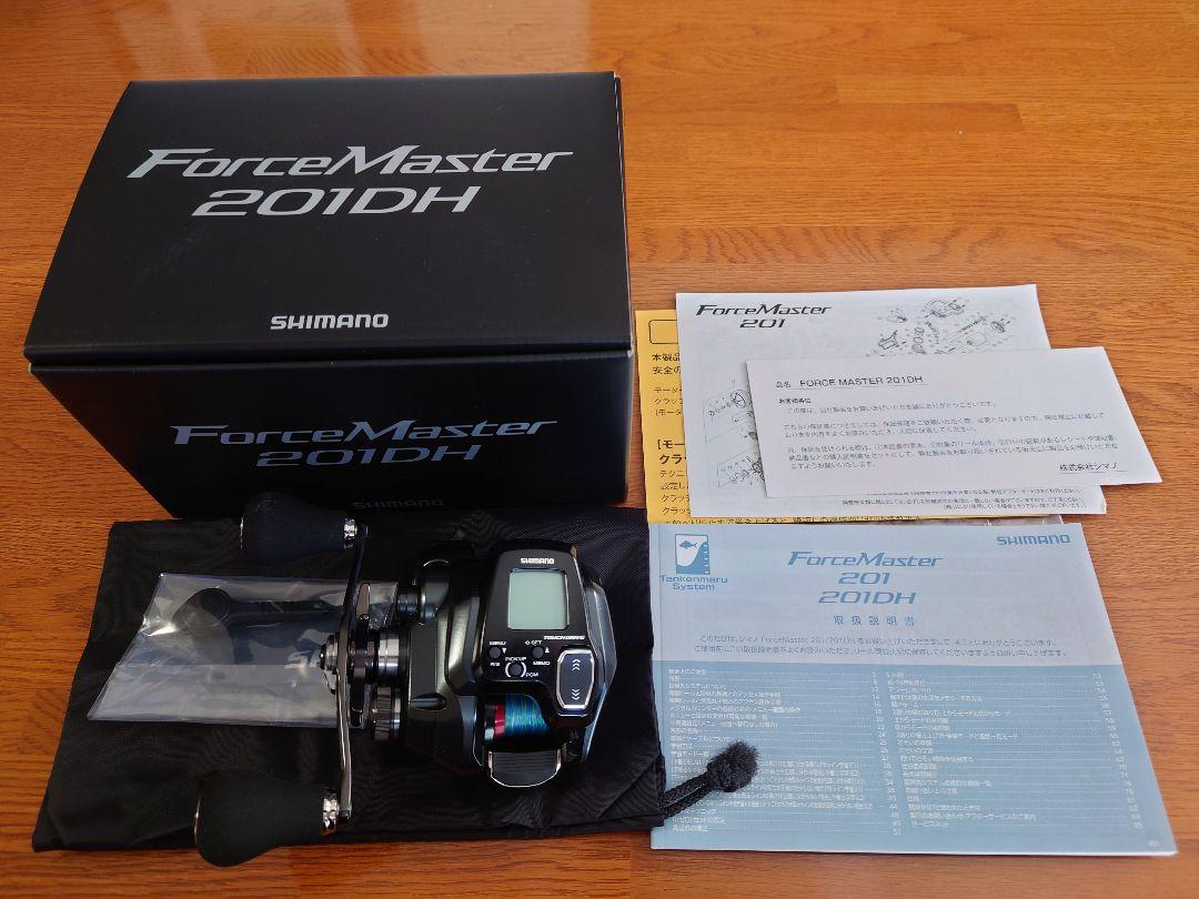 高品質 201DH フォースマスター シマノ 電動リール メルカリ - リール