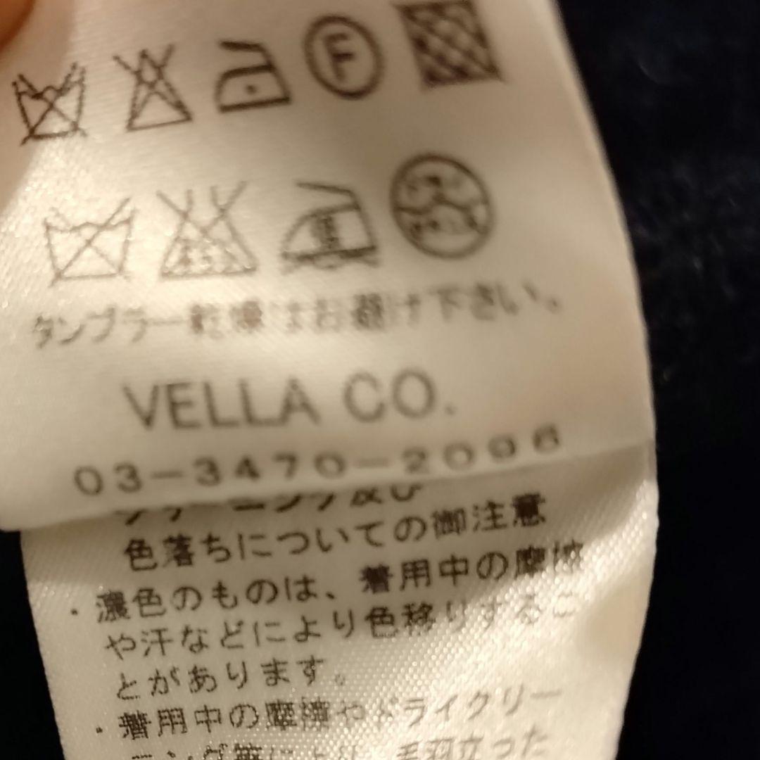 海外ブランド通販 公式サイト ネイビー 高級 女優御用達 VELLA 定番ウール 新品 ペンシルスカート スカート
