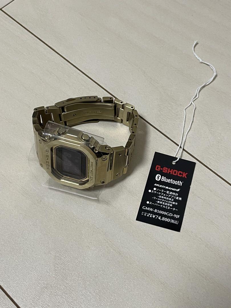 CASIO G-SHOCK GMW-B5000CD-9JF ゴールド