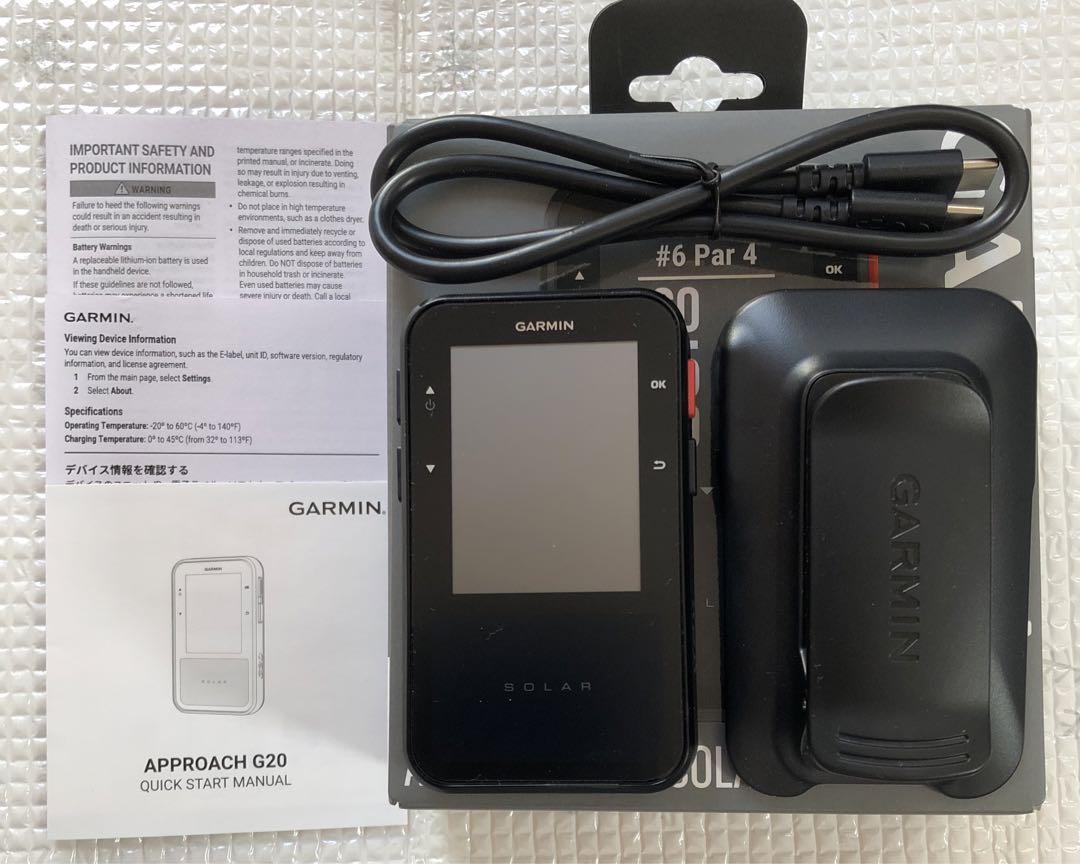 GARMIN Approach G20 Solar ハンディGPS