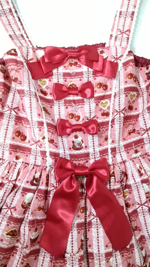 Retro Cherry Tiered JSK by Metamorphose Temps de Fille