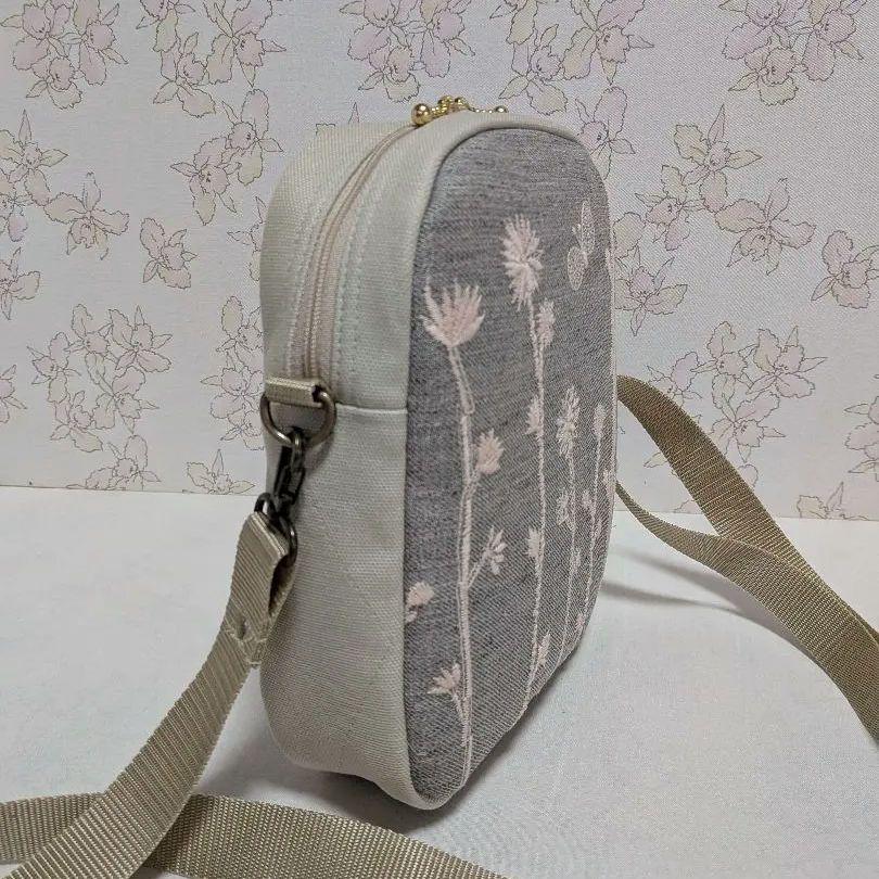 ミナペルホネン　ハンドメイド　バッグ　 ミニショルダー