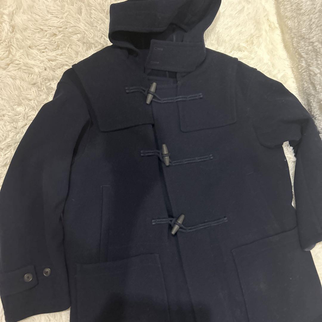 【極美品】ユニクロ　ジルサンダー　ダッフルコート　ネイビー　大きいサイズ　XXL