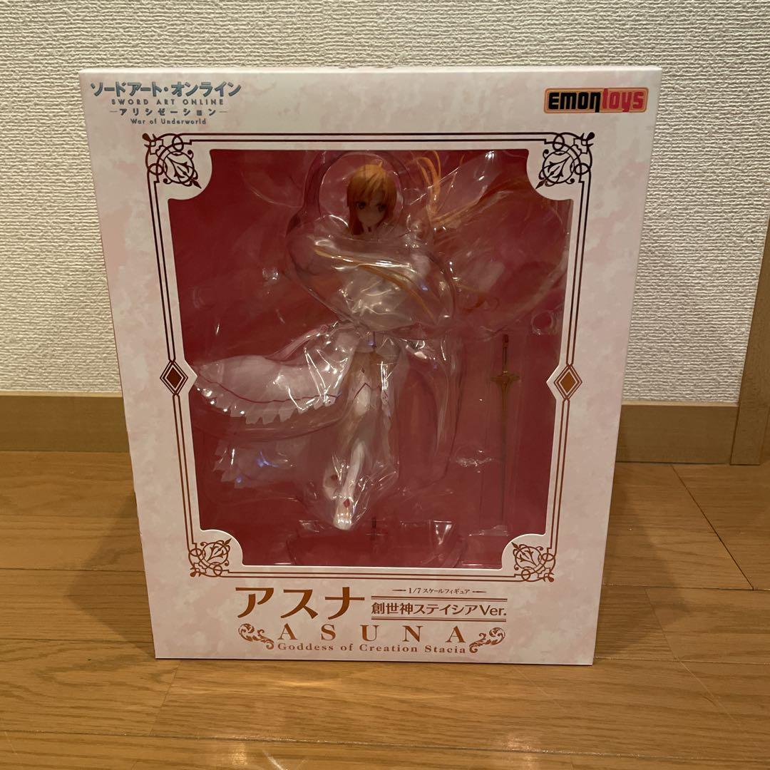 未開封 アスナ 創世神ステイシアver. 1/7 フィギュア Amazon | ソードアート オンライン アスナ 創世神ステイシア 1/7