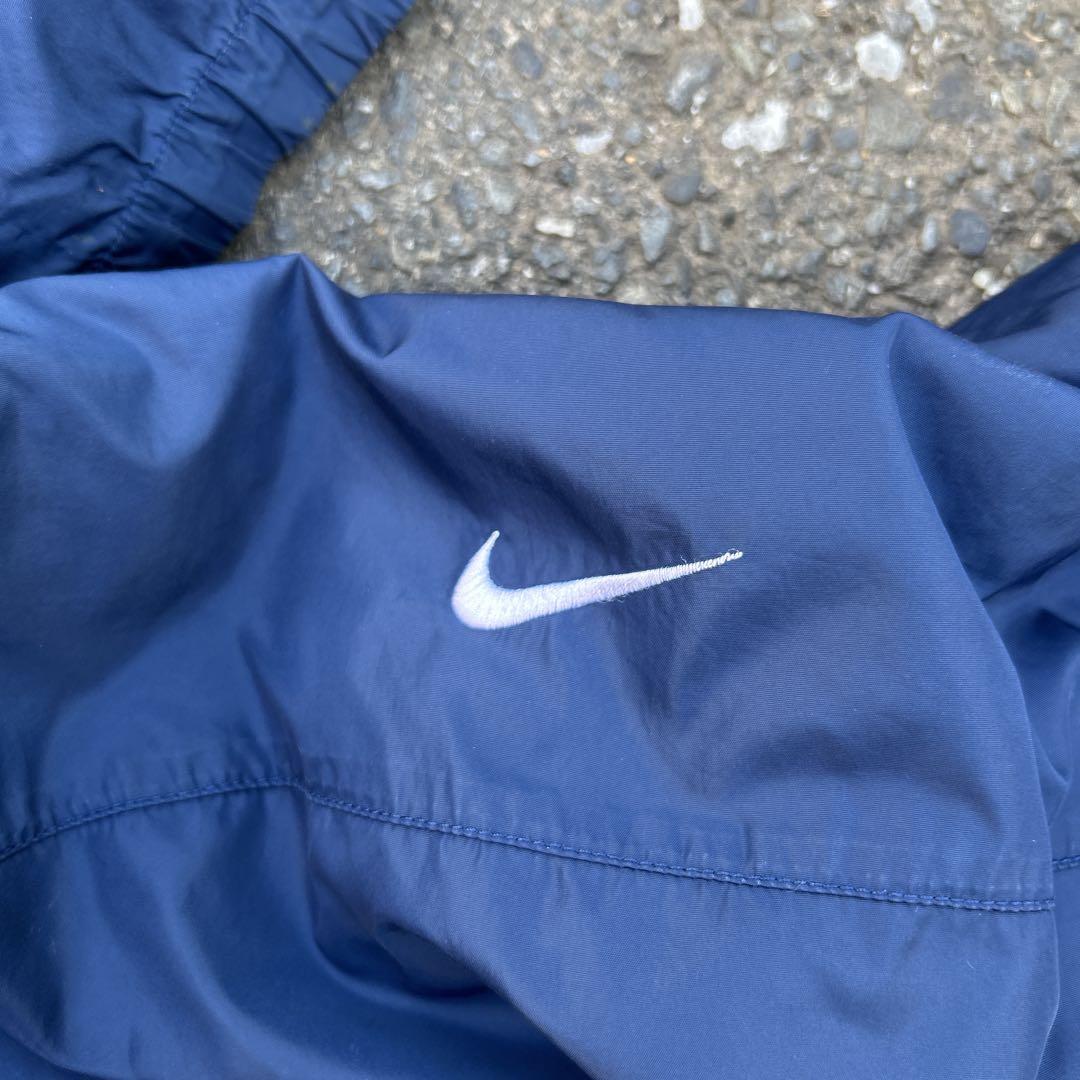 【正規品】 短丈 NIKE 90s ナイロンジャケット スウォッシュロゴ パーカー ジャケット・アウター
