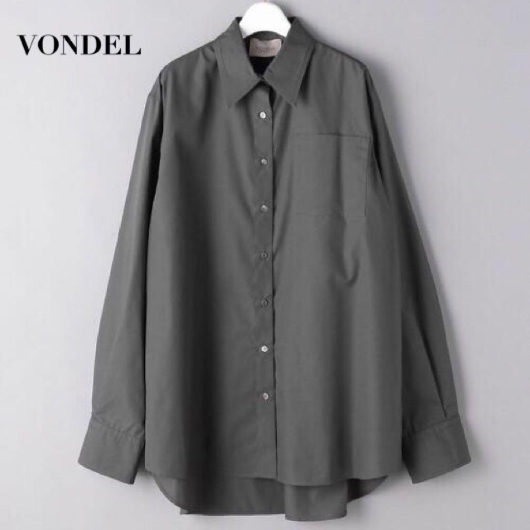 VONDEL（フォンデル）オーバーシャツ　グレー　　36