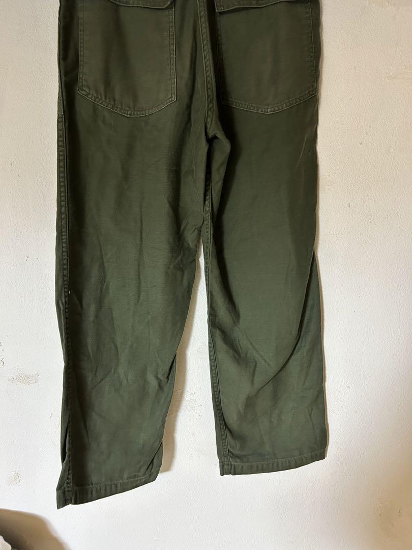 70s 米軍実物 US ARMY ベイカーパンツ ユーティリティーパンツ