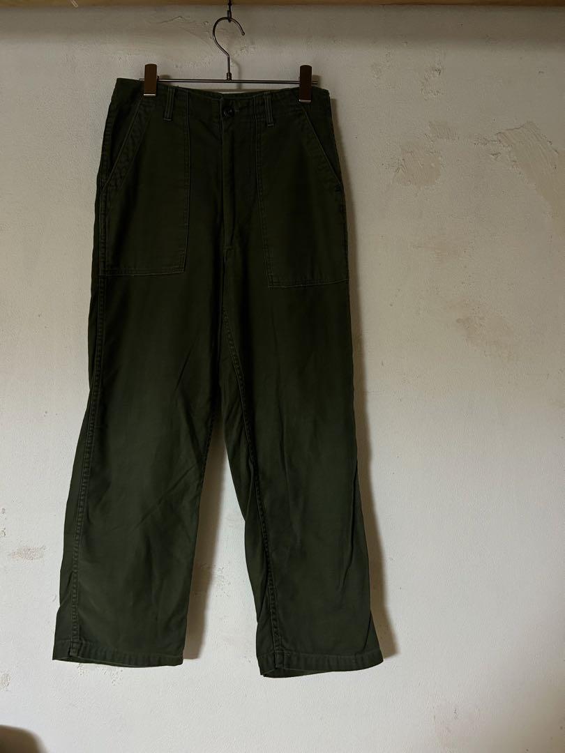 70s 米軍実物 US ARMY ベイカーパンツ ユーティリティーパンツ