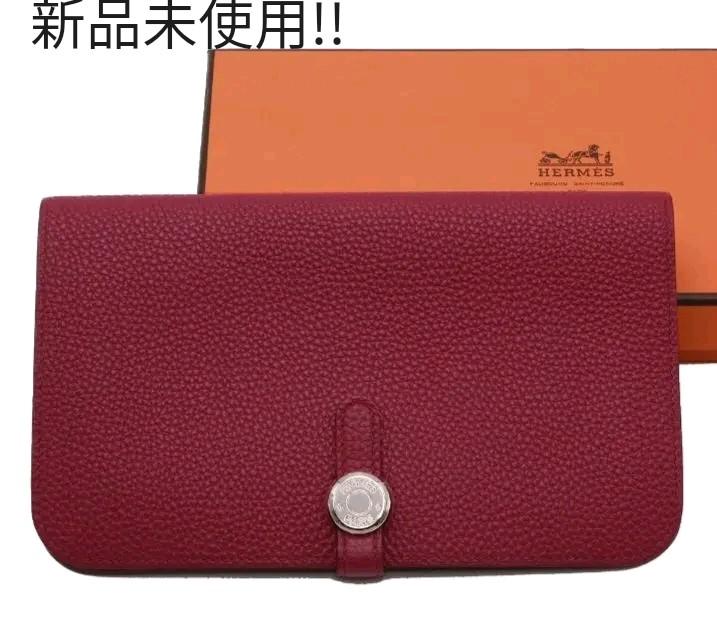使い勝手の良い 新品 R1758 エルメス Q刻印 ボルドー 長財布 レザー トゴ ドゴンgm 長財布 Www Qiraatafrican Com