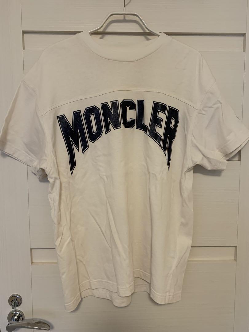 【MONCLER】23SS ロゴプリント Tシャツ 関税込☆VIP価格【MONCLER】ロゴ プリント クルーネック Tシャツ
