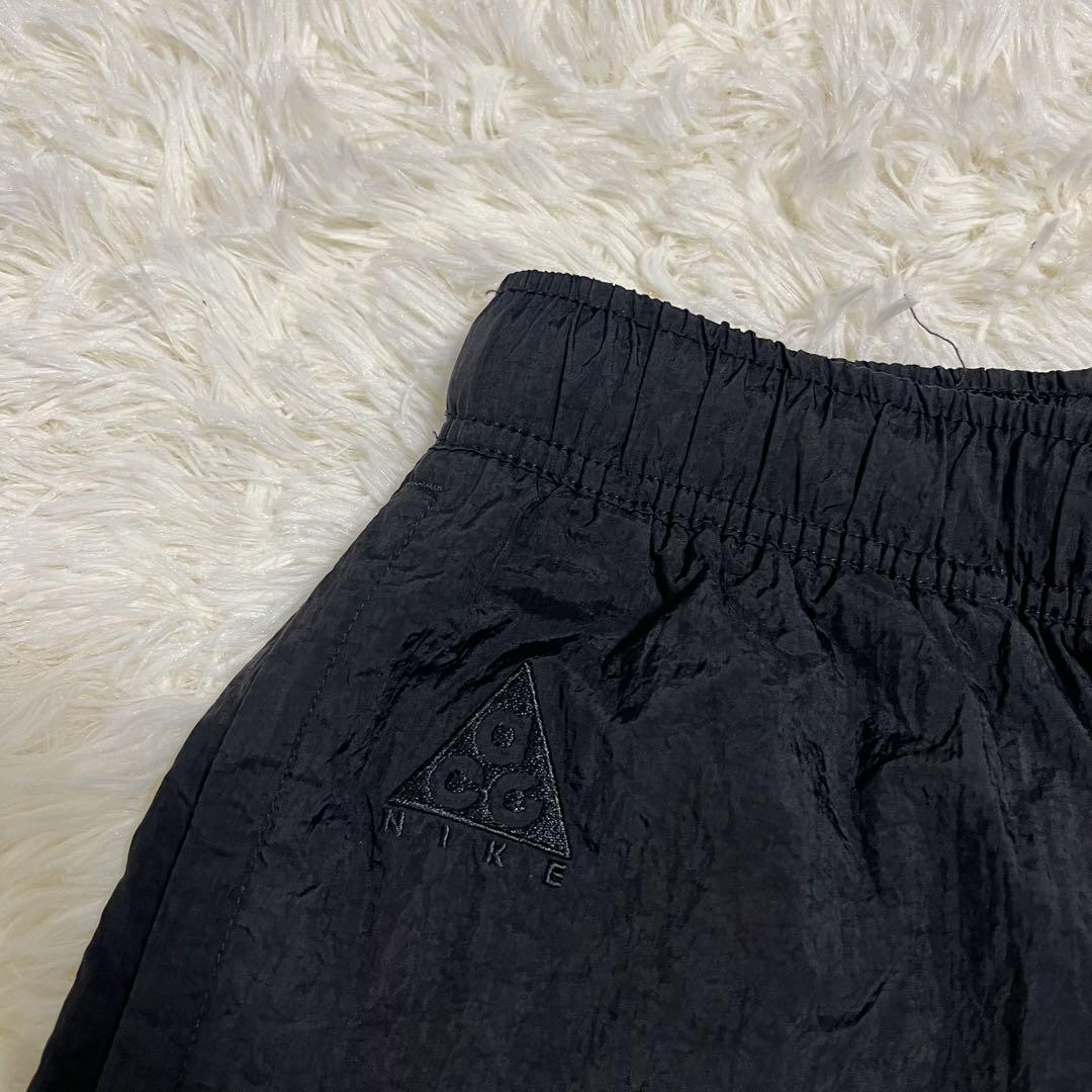 Ｌ◆NIKE ACG ハーフパンツ　ショートパンツ　黒　ナイキ　メッシュ　送料込