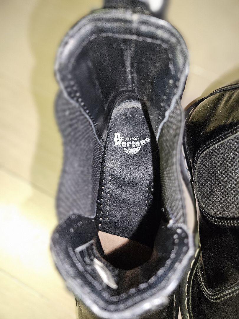Dr.Martens　黒 レザー チェルシーブーツ タウンシューズ