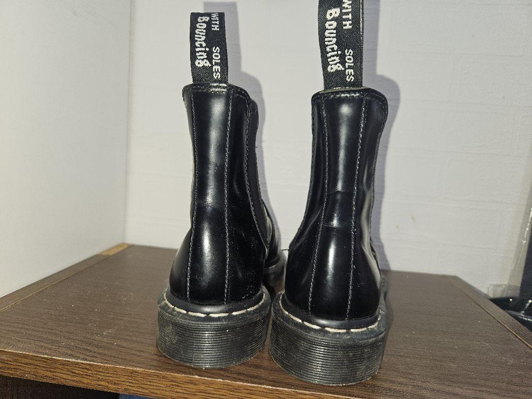 Dr.Martens　黒 レザー チェルシーブーツ タウンシューズ