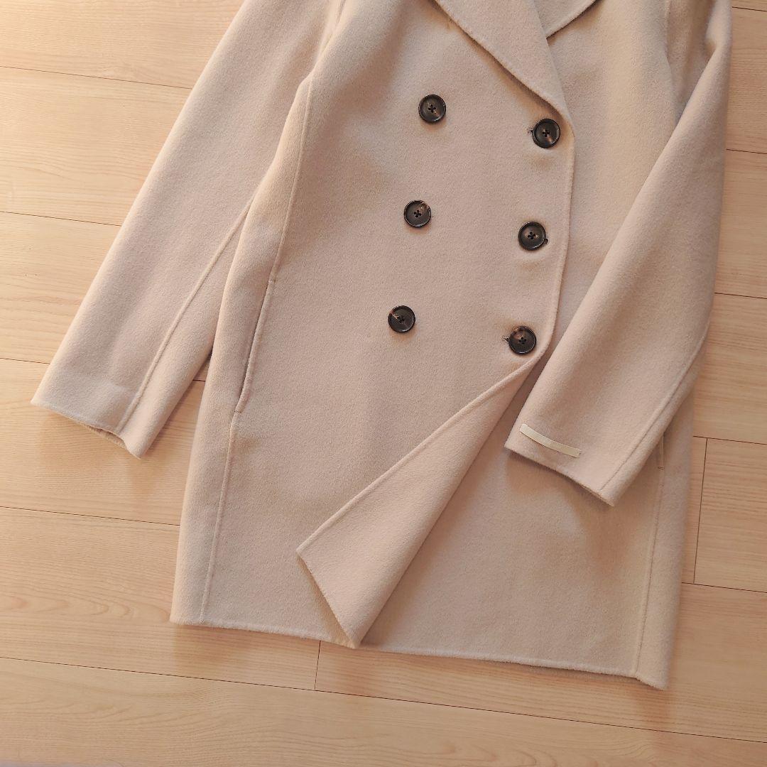 'S Max Mara　ヴァージンウールアンゴラダブルフェイス ハーフコート S Max Maraヴァージンウールアンゴラダブルフェイス ハーフコート