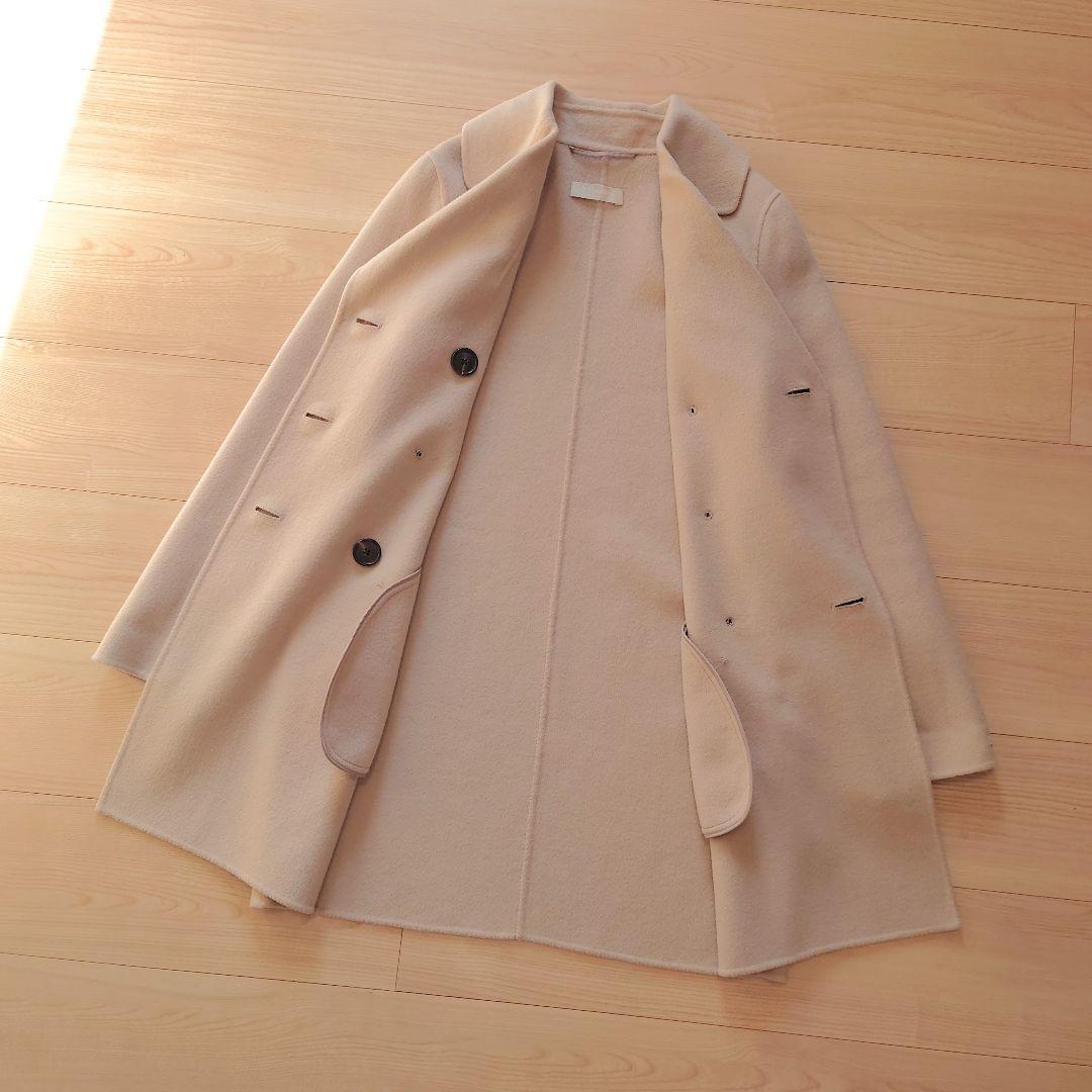 'S Max Mara　ヴァージンウールアンゴラダブルフェイス ハーフコート S Max Maraヴァージンウールアンゴラダブルフェイス ハーフコート