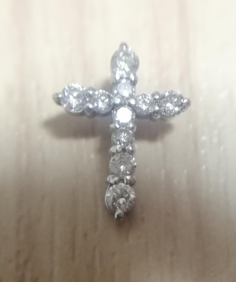 【最終価格】PT900 ダイヤ 0.3ct 約0.87g ペンダントトップ