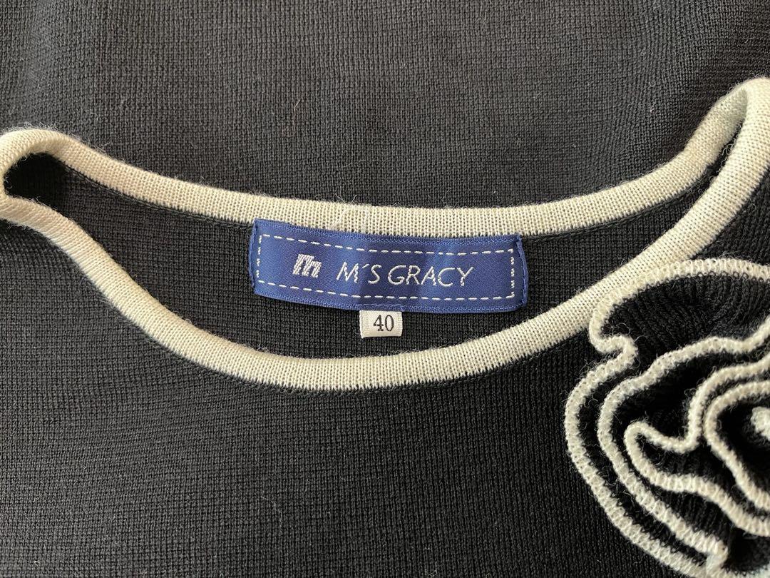 エムズグレイシー　カタログ掲載お色違い 新品・未使用４２サイズニット M'S GRACY 2022 Spring Collection | msgracy