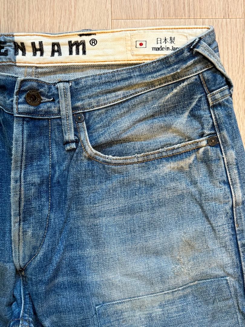 限定　DENHAM MADE IN JAPAN RBJ W32