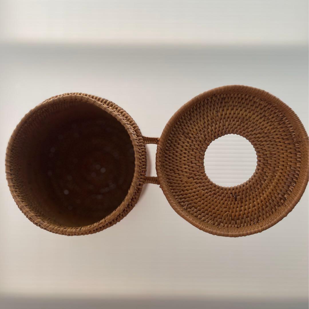 アタトイレットペーパーボックスアタバリ島アジアン雑貨収納新品未使用