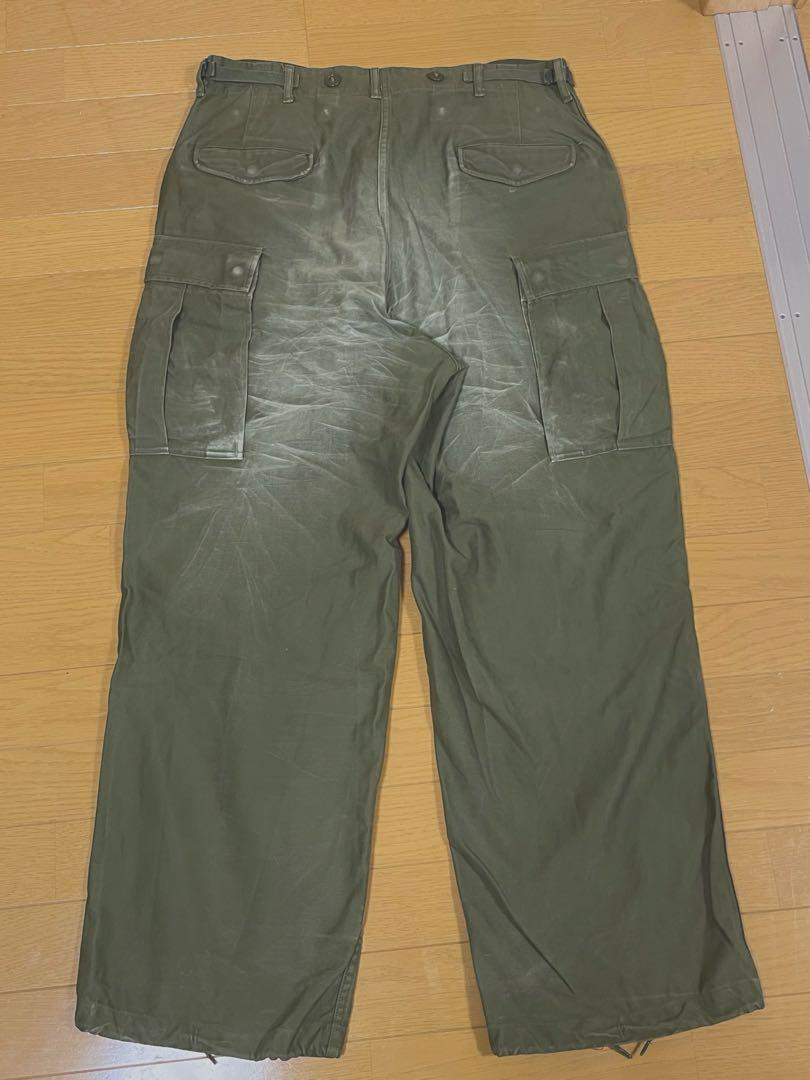 50s M-51 フィールドパンツ カーゴパンツ カーキ M-R