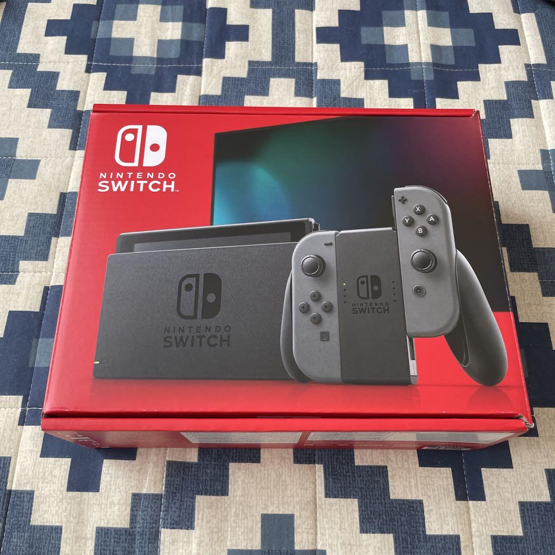 【新品未使用】Nintendo Switch グレー 本体 Joy-Con付き Nintendo Switch グレー 本体 Joy-Con付き 新品未使用 - メルカリ