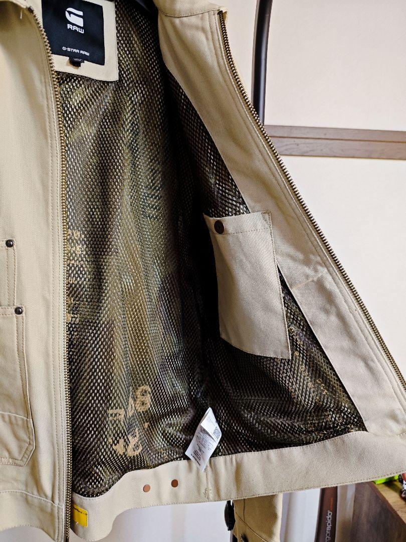 G-Star raw ベージュ ジップアップジャケット