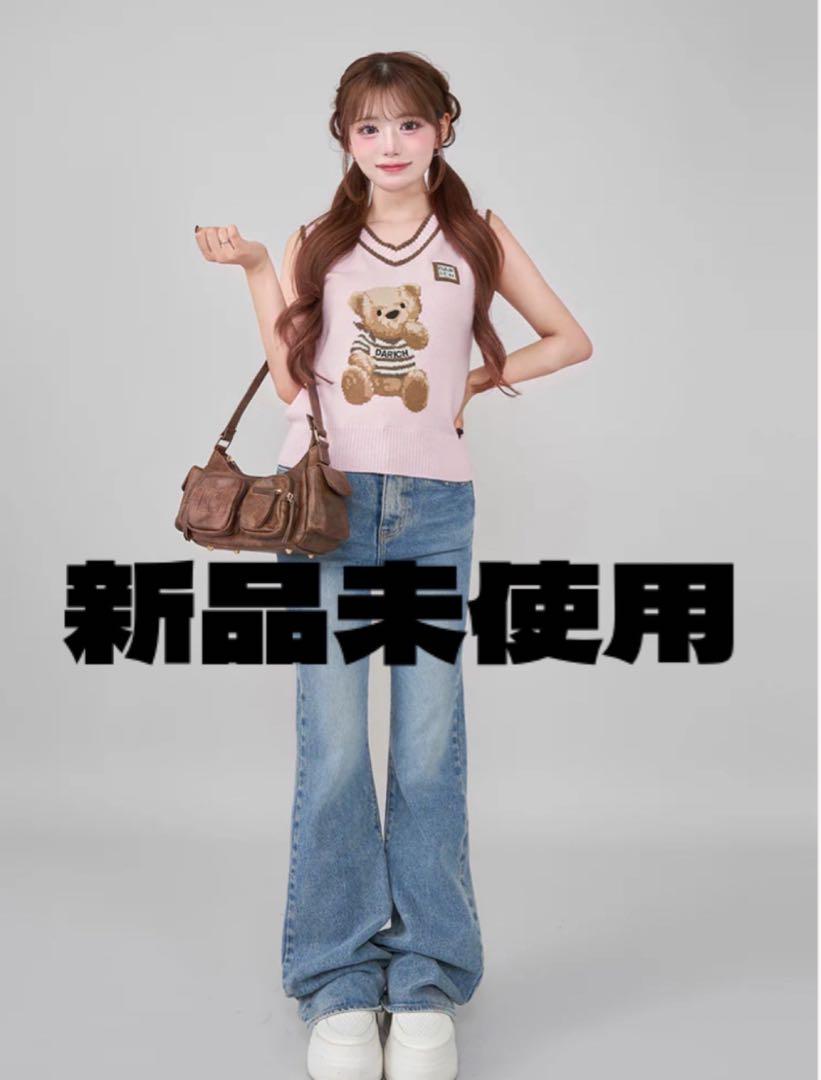 Darich♡新品Dベアニットベスト【Ｆ】