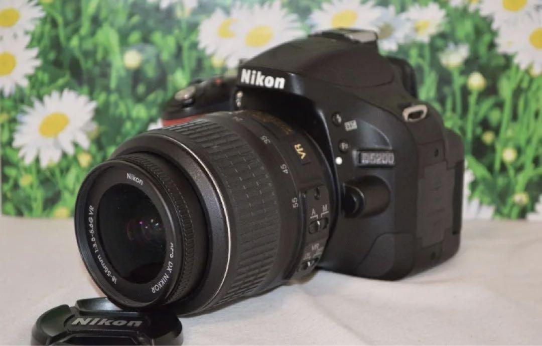 ❤高画質＆カンタン操作❤Nikon D5200 一眼レフカメラ 美品レンズセット