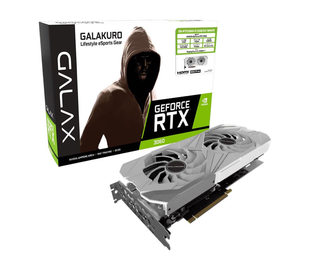 GALAX 玄人志向 GeForce RTX 3060 グラフィックボード