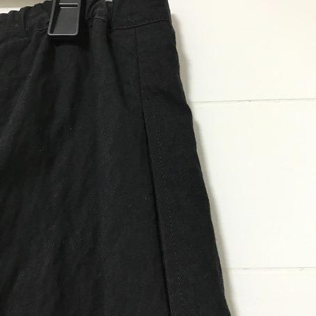 人気SALE格安 糸島an one コットンナイロン バックテイルスカート 黒 EOCdU-m21561606689 新品
