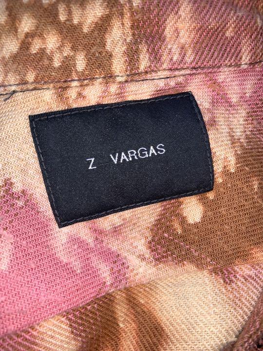 限定版 zacvargas ダメージ加工チェックシャツ - シャツ