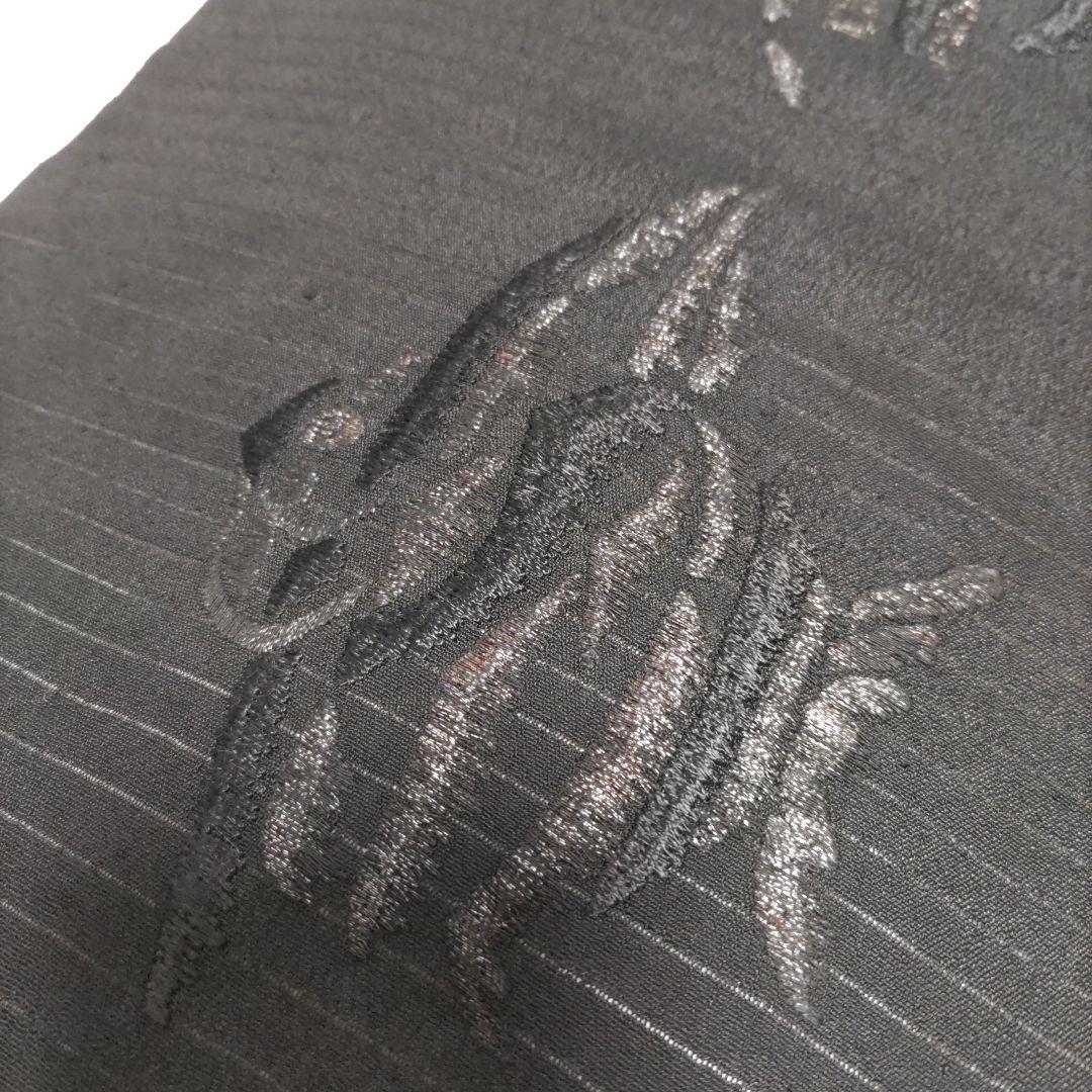 エンゼルフィッシュ柄 魚 絽縮緬 名古屋帯 - メルカリ