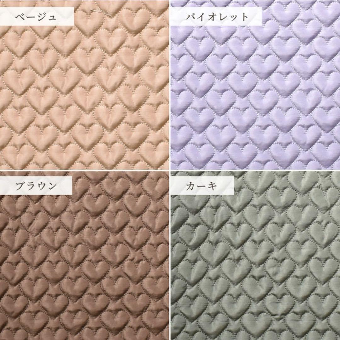 抹茶様専用 7つのポケットバッグ ハート キルティング バッグ L