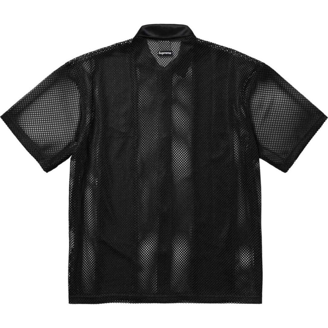 新 Supreme NIKE Mesh S/S Shirt Black M