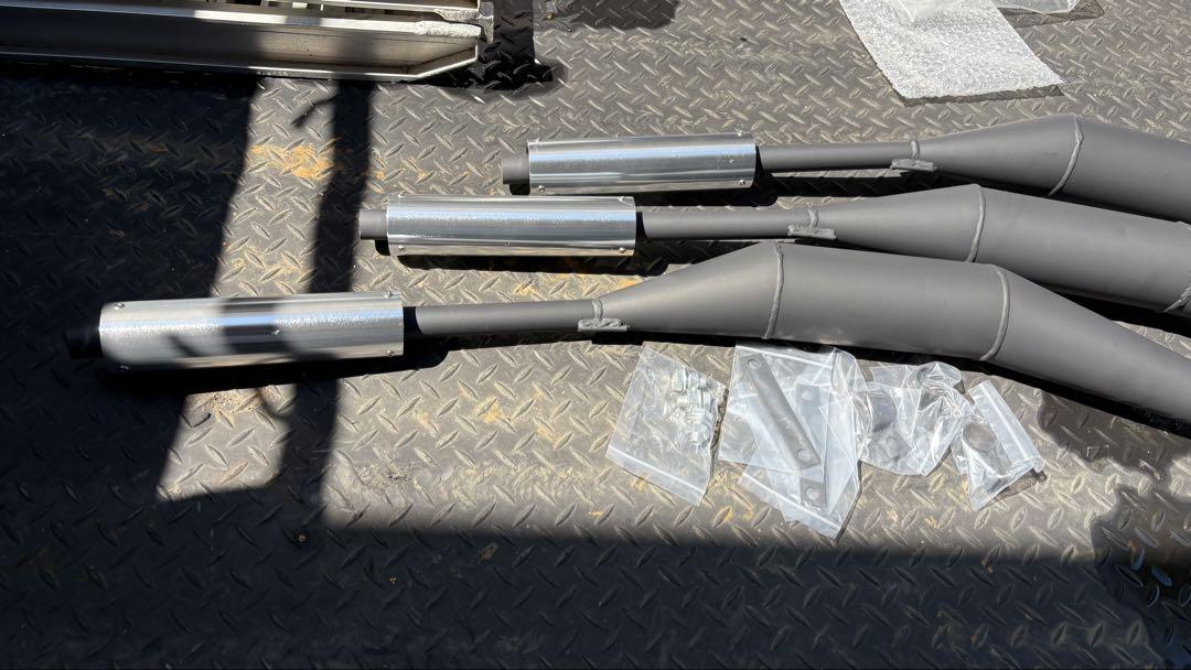 gt380ウエダデットヒート新品DHRP爆竹チャンバー