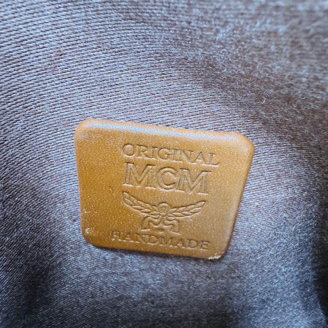 ✨MCM✨エムシーエム✨ヴィセトス✨ブラウン✨ショルダーバッグ✨