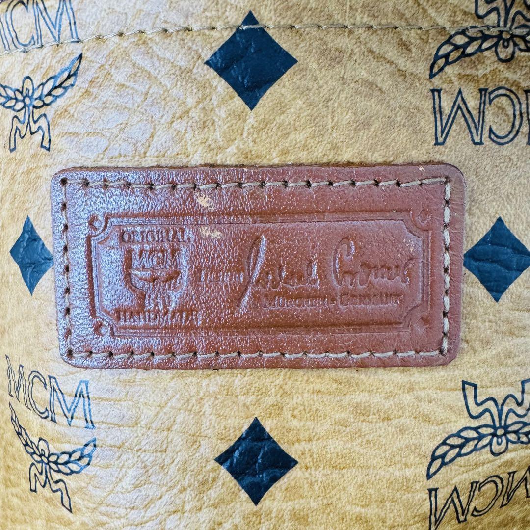 ✨MCM✨エムシーエム✨ヴィセトス✨ブラウン✨ショルダーバッグ✨