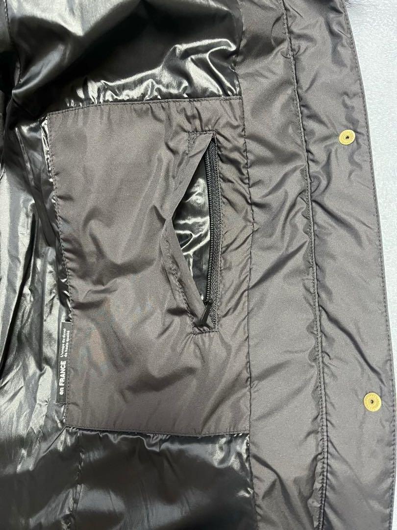 nano universe美品☆ナノユニバース西川ダウン　ブラック　size40