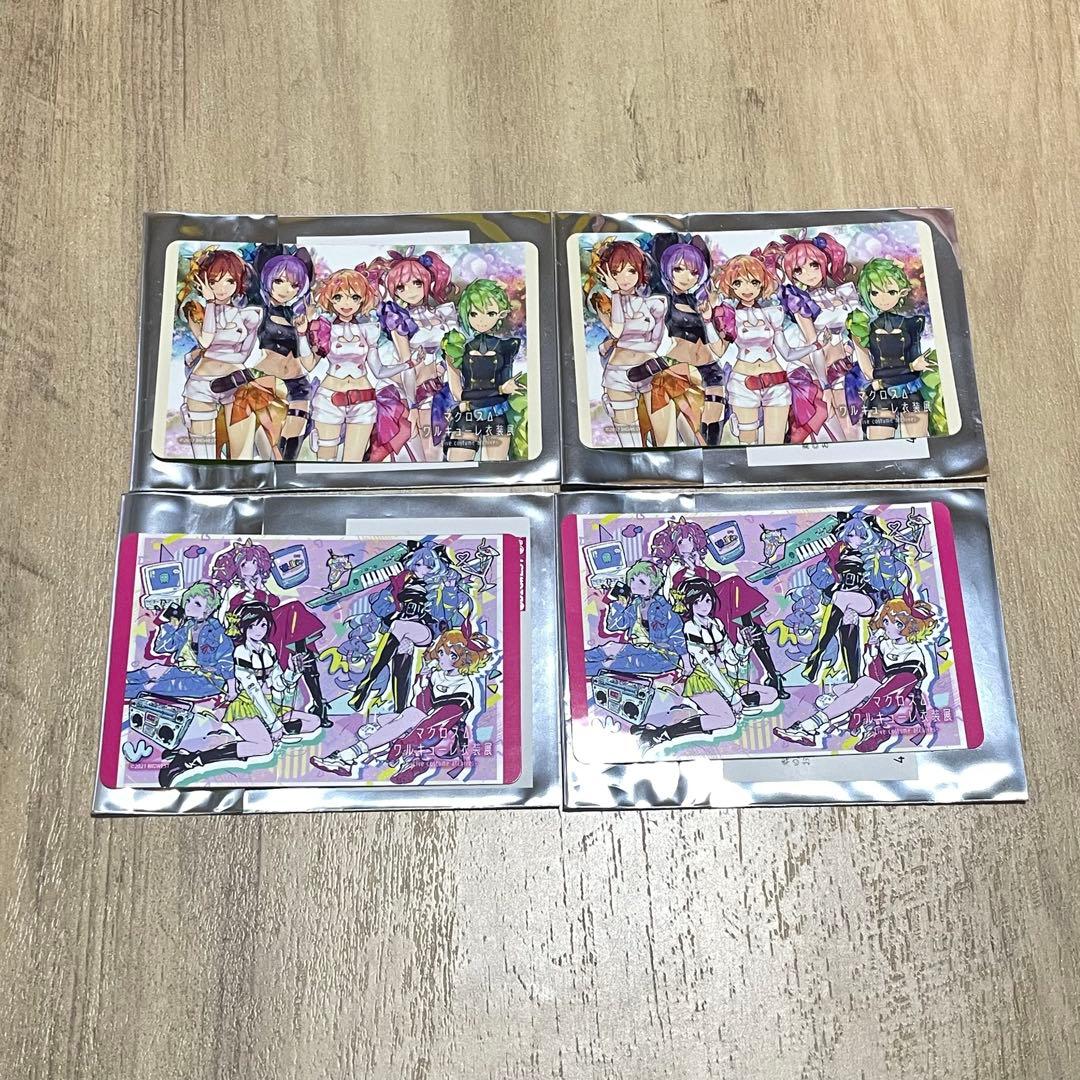 マクロスΔ ワルキューレ衣装展 カードサイズ ステッカー ポスト