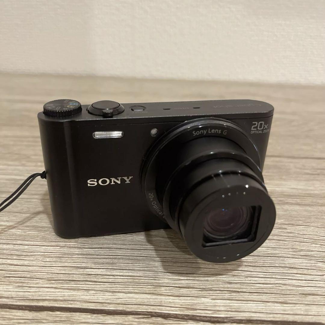 1755.SONY Cyber Shot デジカメ DSC-WX300 ブラック