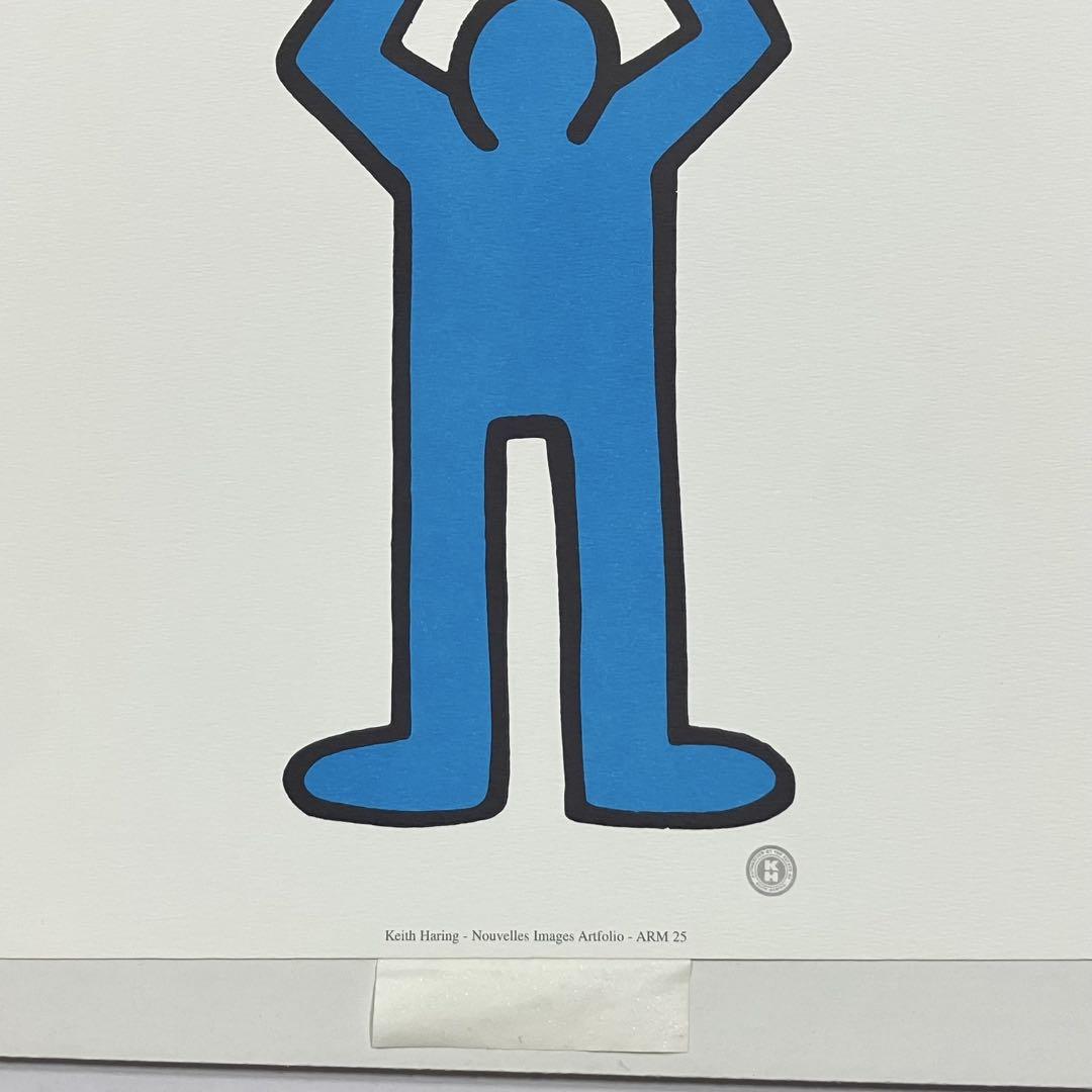 キース・ヘリング リトグラフ ポスター 92年製 Keith Haring キースヘリング リトグラフ ポスター 額装