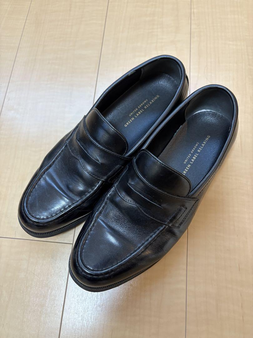 UNITED ARROWS ローファー ブラック