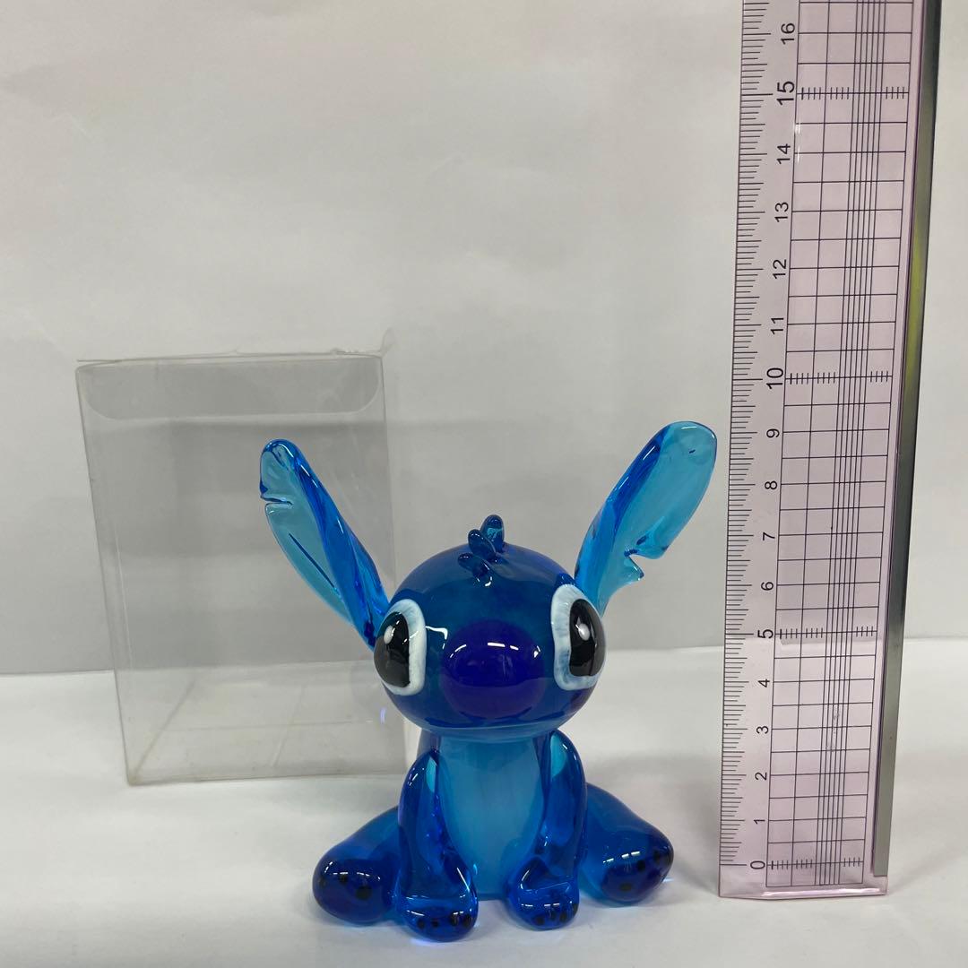 スティッチ　琉球ガラス 琉球ガラス スティッチ 約10cm 琉球ガラス スティッチ 約10cm