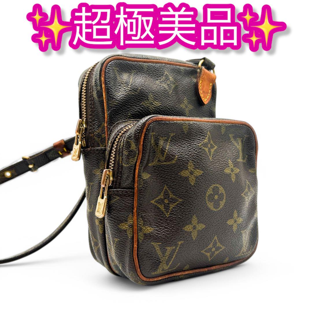【超極美品】ルイヴィトン モノグラム ミニアマゾン ショルダーバッグ バッグ